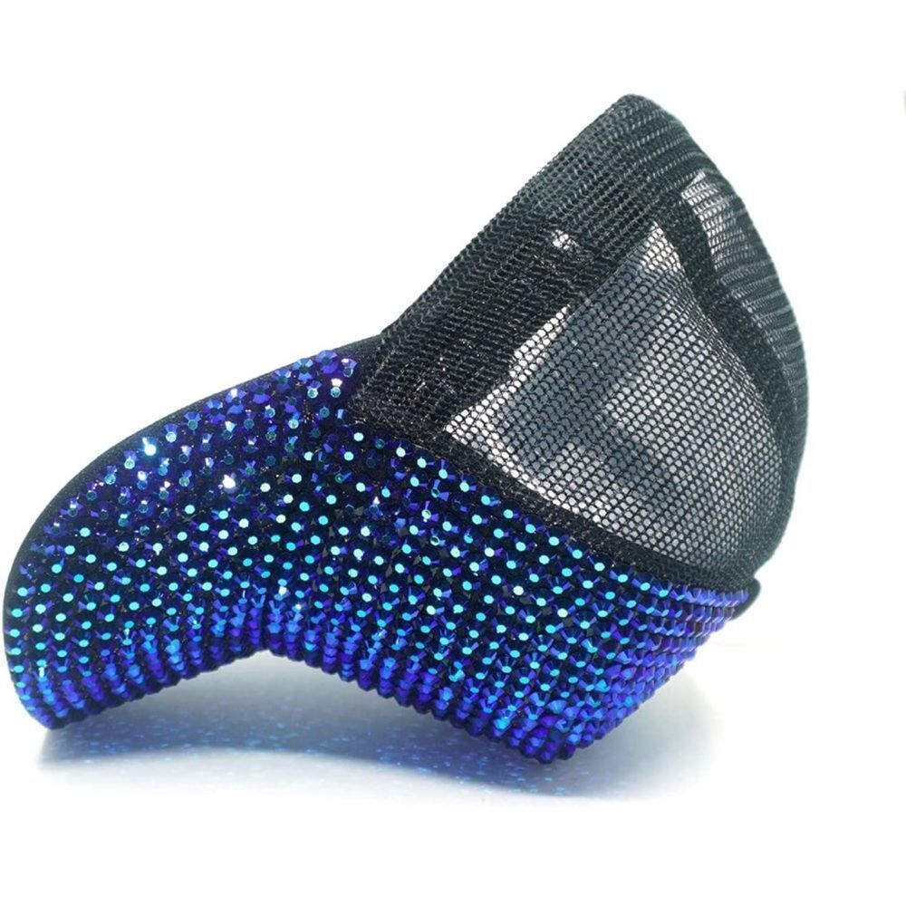 Baseball Cap With Diamond Design - image 4